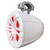 Memphis Audio LED Tower Speaker Bundle with MXA82TW White 8 Inch Compression Drivers, KMA 400 Watt Amplifier, Wire Kit