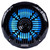 Memphis Audio LED Marine Speaker Pack: 4 Pairs of MXA602SLB 6.5" Marine Grade Coaxial Speakers, Black With Blue LED