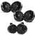 MB Quart Bundle- 2 Pair NP1-120 Premium Waterproof 8 Inch Marine Speakers with 1 Pair NPT1-120 8" Tower Speakers Premium Marine Speakers (Black Frame with Black, Silver and White Grills Included)