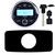 Memphis MXA1MC Gauge Style Media Center AM/FM/BT/AUX/USB With Stinger SEADASH3B Black Marine Dash Kit and Flush Mount USB/AUX