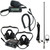 NavAtlas NIRBH2 2 Person Powersports Behind the Neck Headset Bundle 1 NNT10 Intercom, 2 NB200 Headsets