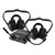 NavAtlas NIRBH2 2 Person Powersports Behind the Neck Headset Bundle 1 NNT10 Intercom, 2 NB200 Headsets