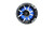 Wet Sounds REVO 6-XSG-SS GunMetal XS/Stainless Overlay Grill 6.5 Inch Marine LED Coaxial Speakers (pair) - Used Good