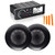 Fusion MS-RA70N Marine AM/FM/BT/NEMA2000 Stereo with 1 Pair Fusion EL-F651B EL Series 6.5" Shallow Mount, Classic Black Grille