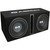 MTX Audio MB210SP Magnum Bass Package - Dual 10" 400W RMS Vented Enclosure with Amplifier