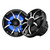 Wet Sounds REVO 6-XSB-SS Black XS / Stainless Overlay Grill 6.5 Inch Marine LED Coaxial Speakers (pair) - Used Good