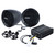 Memphis Audio MXABMB2 Bar Mount 2-Speaker System With Amp, Black - Used Very Good