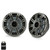 Kicker 6.5" Charcoal Marine Speakers (QTY 6) 3 pairs of OEM replacement speakers