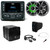 Wet Sounds Ultimate Golf Cart Audio Bundle, Radio, 2-RGB Silver Grill 6.5" Speakers, 8" powered sub, Wiring Kit