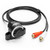 Wet Sounds WWX-3.5-AUX 3.5mm waterproof AUX Input - Dash or Flush Mount