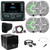 Wet Sounds Ultimate Golf Cart Audio Bundle, Radio, RGB White Grill 6.5" Speakers, Subwoofer, Wiring Kit