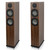 KLH Concord Floorstanding Loudspeaker, 2.5-Way Bass Reflex with Woven Kevlar Drivers - Pair, European Walnut Veneer