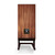 KLH Model Five 3-way Acoustic-Suspension design, 10" woofer, 4" mid-range, 1" Aluminum tweeter.- African Mahogany (Single)