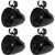 MTX 4 WET8CWB 8" 200W RMS 4Ω Tower Speaker LEDs - Black