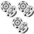 MTX Audio 3 Pairs of WET65-W Wet Series 6.5" 65W RMS 4Ω Coaxial Speaker Pair - White