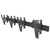 Kanto MBW21PT Menu Board Wall Mount System - 2 TVs, 40" - 60"
