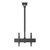 Kanto CM600 Full Motion Ceiling Mount, 37" - 70" - Black