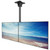 Kanto MBC211T Menu Board Ceiling Mount System - 2 TVs, 40" - 60"