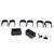 PowerBass 1 XL-850 8 Speaker Bluetooth Powersports Soundbar and 1 set of XL-SBTCLAMP Thin C Clamp