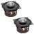 PowerBass OE-402 - 4" Coaxial Speakers 40Wrms / 120Wmax (2-Ohm) - Pair