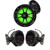 Wet Sounds 1-Pair RECON 6-BG RGB Marine Speakers with SSV JJL-CS65 JEEP 2017-up 4-door JL 6.5" Swivel Cage Pods