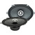 PowerBass Two Pairs of OE-682 6x8" Coaxial 2-Ohm Speakers