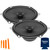 Hertz Two Pairs of CX570 Cento Series 5X7/6X8" Coaxial Speakers