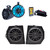 Memphis DEFCORE4 Kit CANAMDEF65FE Direct Fit OEM 6.5" Speaker Pods + MXAMCAPP Head Unit and MXA62PS Rear Speaker Pods - Like New - Used, Open Box