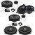 Audison Front Speakers, Rear Speakers, and Sub Bundle Compatible With 07-12 BMW 1 Series 3 Door E81 HiFi Sound System