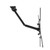 Kanto M200 Tv Mounting package W/ Single outlet thru wall power kit