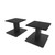Kanto SP6HD Pair of 6" Desktop Speaker Stands with 30-Degrees of Swivel and Mounting Screw, Black