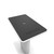 Kanto SP9W Pair of 9" Desktop Speaker Stands with 30-Degrees of Swivel and Mounting Screw, White