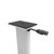 Kanto SP9W Pair of 9" Desktop Speaker Stands with 30-Degrees of Swivel and Mounting Screw, White