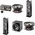 Focal Aria948 Black Tower Speaker Pair, Focal Sub 600P 600-Watt Closed Subwoofer & two in-ceiling speakers
