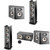 Focal Aria948 Black Tower Speaker Pair, ARIACC900 Black Center Speaker and & two ARIASR900 Black Loudspeakers