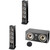 Focal Aria936 Black 3-Way Tower Speaker Pair, and Focal ARIA CC900 Black High Gloss 2-Way Center Speaker