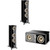 Focal Kanta No3 Black Audiophile 3-Way Floor Standing Speaker (Pair) and Focal Kanta Center Black Center Channel Speaker