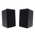 Legrand MS05OD-V1 Indoor-Outdoor Speakers (Pair) in Black with Included Mounting Brackets - Used Good