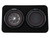 Kicker CompRT8 8-inch (20cm) Subwoofer in Thin Profile Enclosure, 2-Ohm, 300W - Used Acceptable
