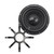 Alpine W10S4 10" Subwoofer with KTE-10PG 10" Speaker Grill