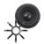 Alpine W12S4 12" Subwoofer with KTE-12PG 12" Speaker Grill