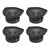 PowerBass 2 Pairs of OE-400 4" Mid Range 2-Ohm Speakers - Drop in Replacements compatible with select Bose equipped Vehicles