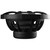 Wet Sounds RECON8-BG-RGB 8" Black Grill RGB Marine Speakers with US2-C8U 8" Black Speaker Pod with 2.00" Roll Bar Clamps