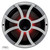 Wet Sounds REVO 10CX XS-S Silver XS Grill 10 Inch Marine High Performance LED Speakers (pair) (Certified Refurbished)