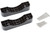 Wet Sounds Refurbished REV 6x9-SM-B REV Series 6x9 HLCD w/ Surface Mountable Roto-mold Enclosure & Grille - Black (pair)
