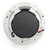 Wet Sounds Refurbished REVO 8-SWW White Closed SW Grille 8 Inch Marine LED Coaxial Speakers (pair)