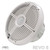 Wet Sounds Refurbished REVO 8-XWW-B White Closed XW Grille 8 Marine LED Inch Coaxial Speakers (pair)
