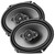 Pioneer TS-A682F - 6" x 8" - 4-way, 350 W Max Power, Carbon/Mica-reinforced IMPP cone, 11mm Tweeter and 11mm Super Tweeter and 1-5/8" Cone Midrange - Coaxial Speakers (pair) - Used Very Good