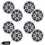 Wet Sounds - Four Pairs of XS-65i-S Silver Marine Grade 6.5" Speakers - 60 RMS 120 Max