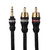 Tributaries 2YP-010D 1 Meter Series 2 Portable Electronics Y Adapter Cable